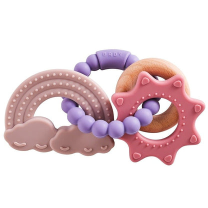 Anneau de dentition | Anneau spatial™ - Bébé Chérie