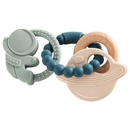 Anneau de dentition | Anneau spatial™ - Bébé Chérie