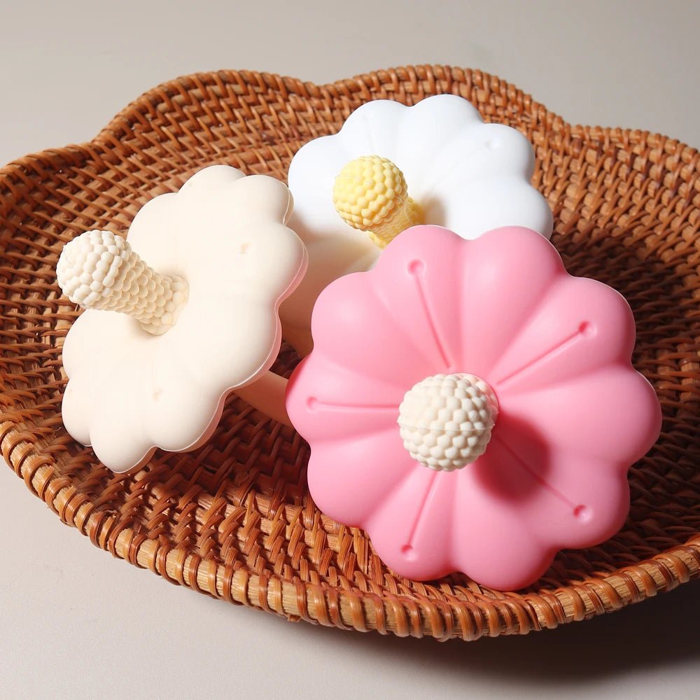 anneau de dentition bébé fleur panier