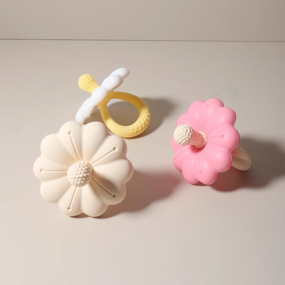 anneau de dentition bébé fleur présentation