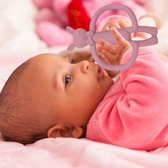 anneau de dentition bébé lapin animé bébé bouche