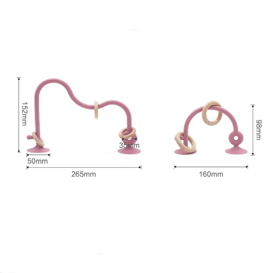 anneau de dentition bébé montagne-russe    dimension