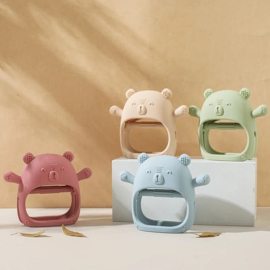 anneau de dentition bébé ours présentoir
