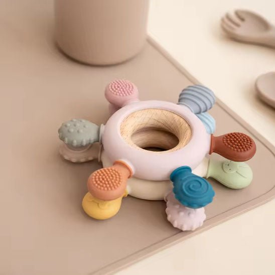 Anneau de dentition Gouvernail multicolore présentation