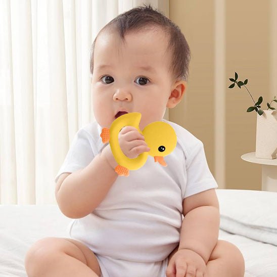 Anneau de dentition | Petit canard™ - Bébé Chérie