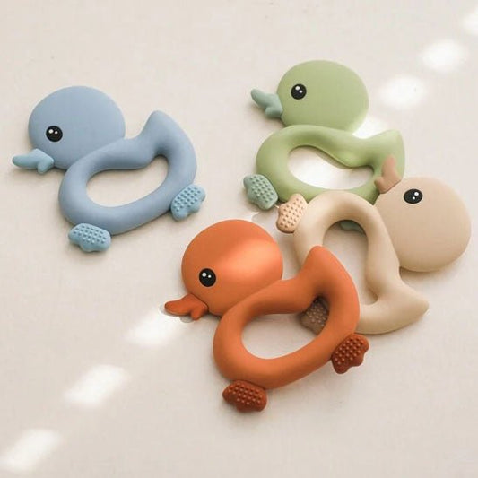 anneau de dentition petit canard couleurs