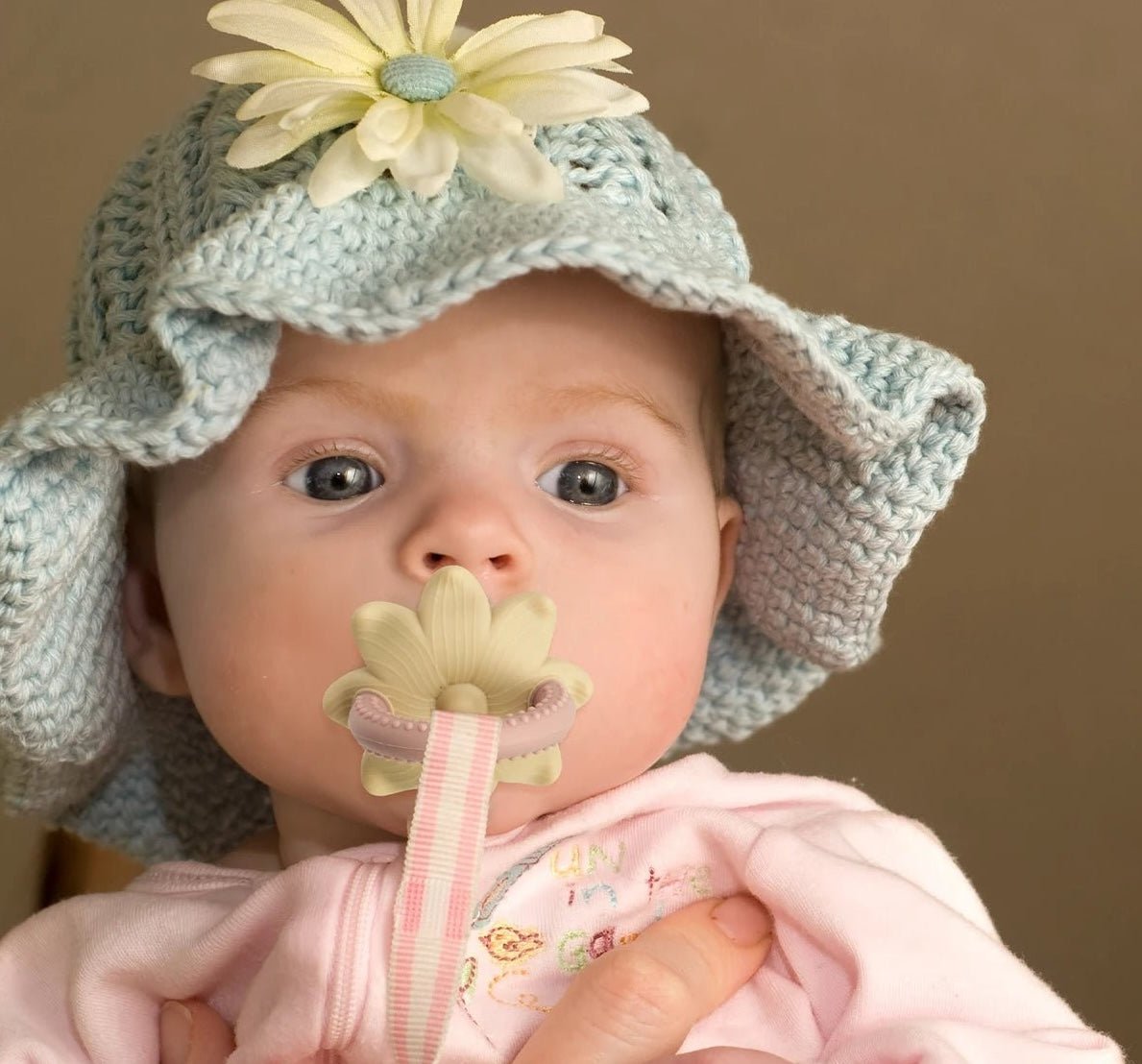 Anneau de dentition réfrigérant | Fleur raisin™ - Bébé Chérie