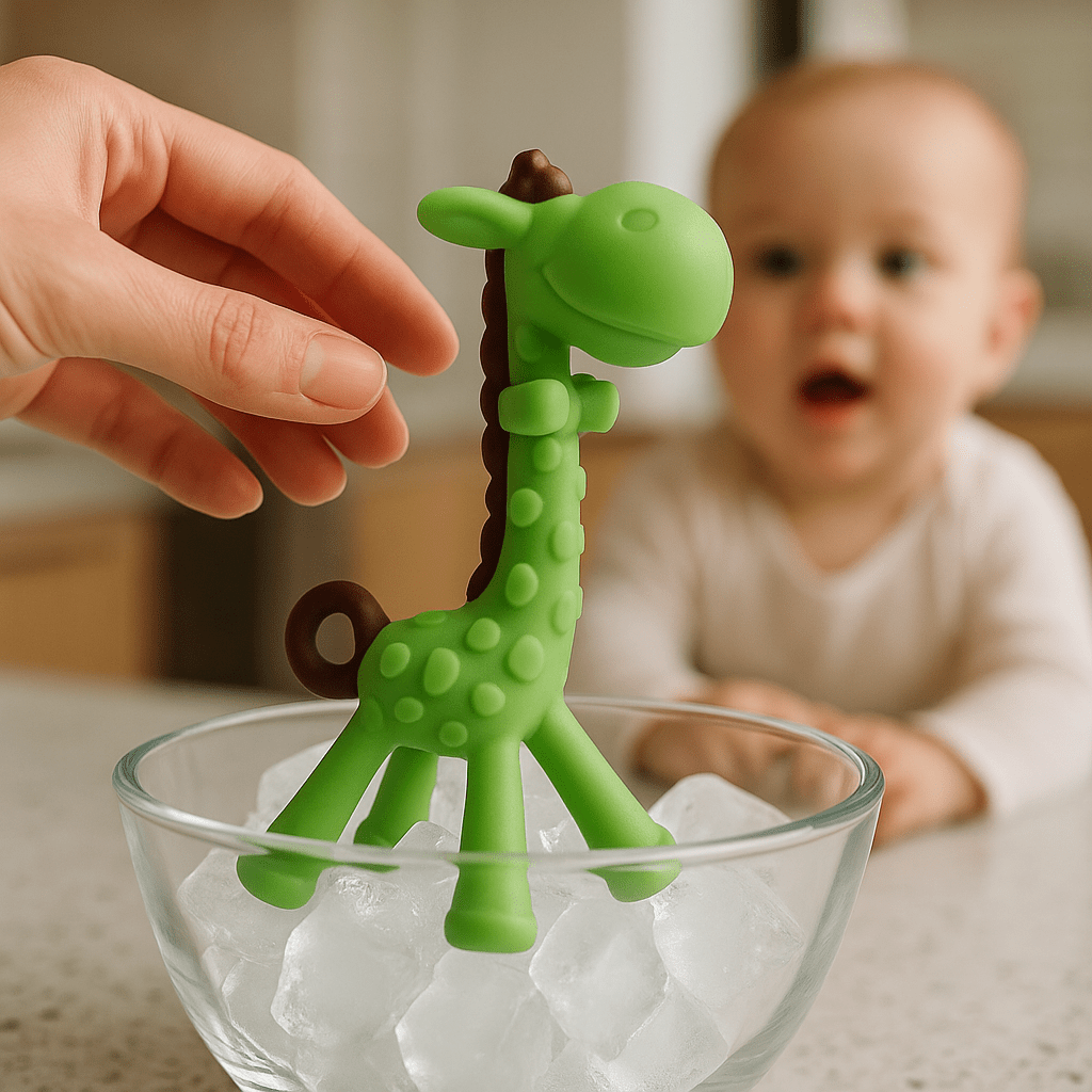 Anneau de dentition réfrigérant | Girafe™ - Bébé Chérie