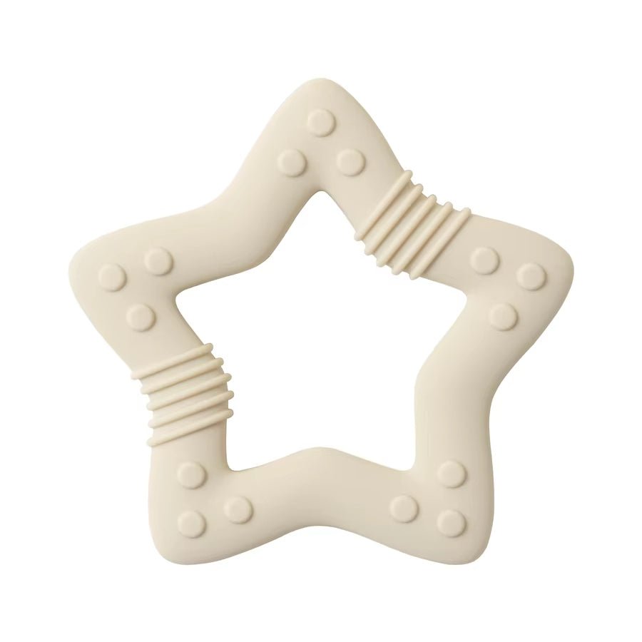 Anneau de dentition réfrigéré étoile blanc