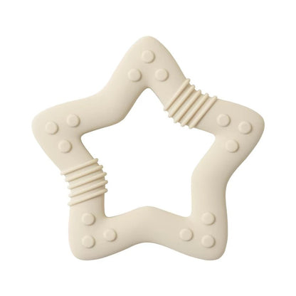 Anneau de dentition réfrigéré étoile blanc