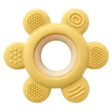 anneau de dentition réfrigéré étoile mer jaune 