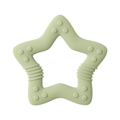 Anneau de dentition réfrigéré étoile vert