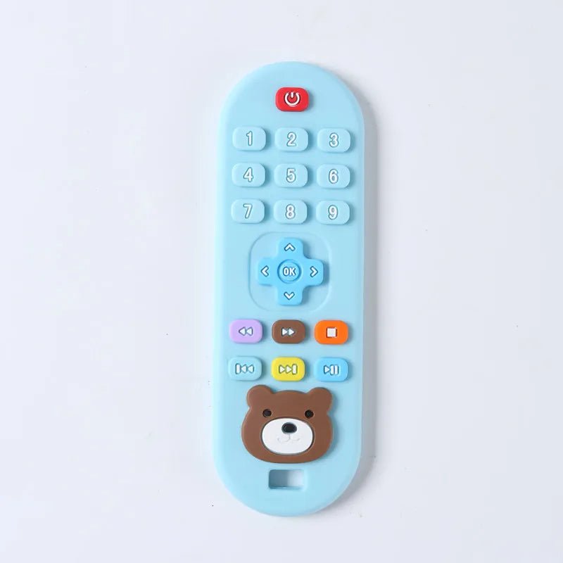 Anneau de dentition réfrigéré télécommande bleu