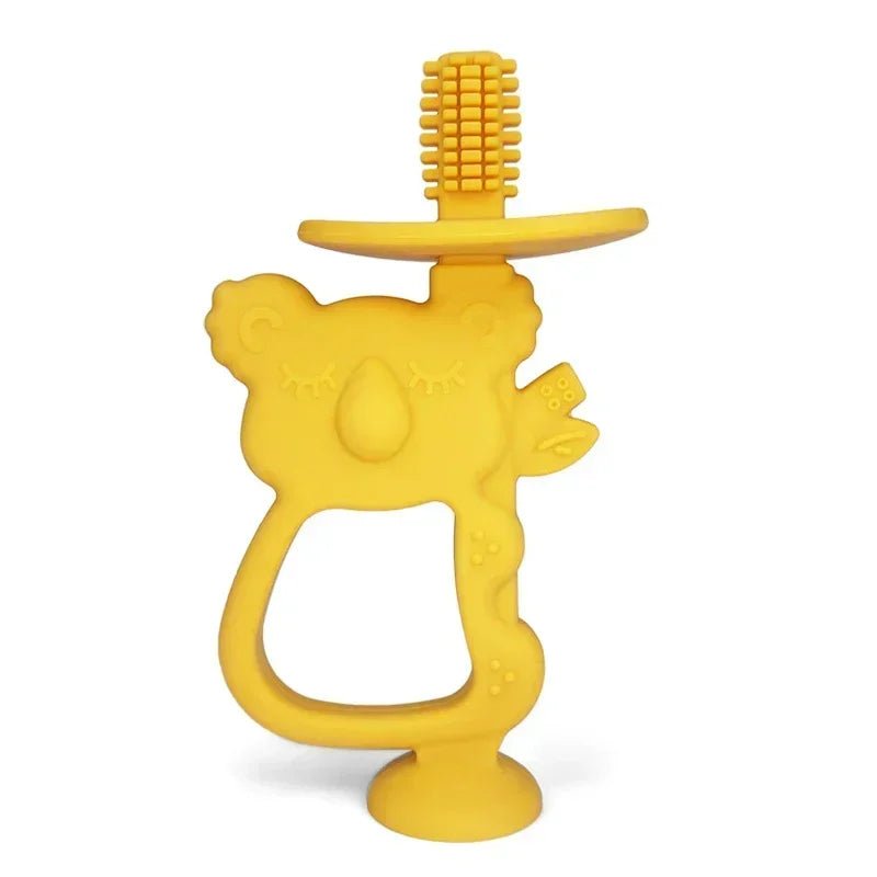 anneau dentition bébé koala jaune