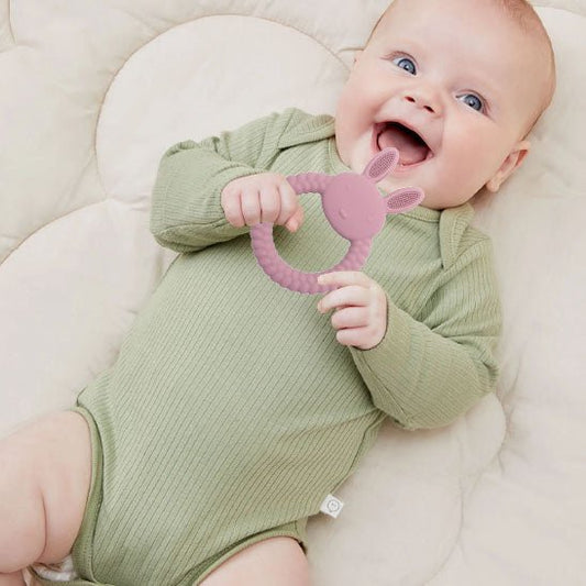 Anneau dentition bébé Lapinot bébé sourire