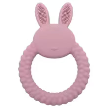 anneau dentition bebe lapinot rose 