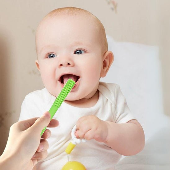 Anneau dentition bébé | Paille de dentition™ - Bébé Chérie