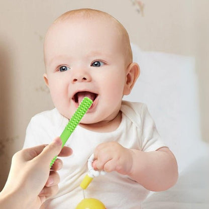 Anneau dentition bébé | Paille de dentition™ - Bébé Chérie