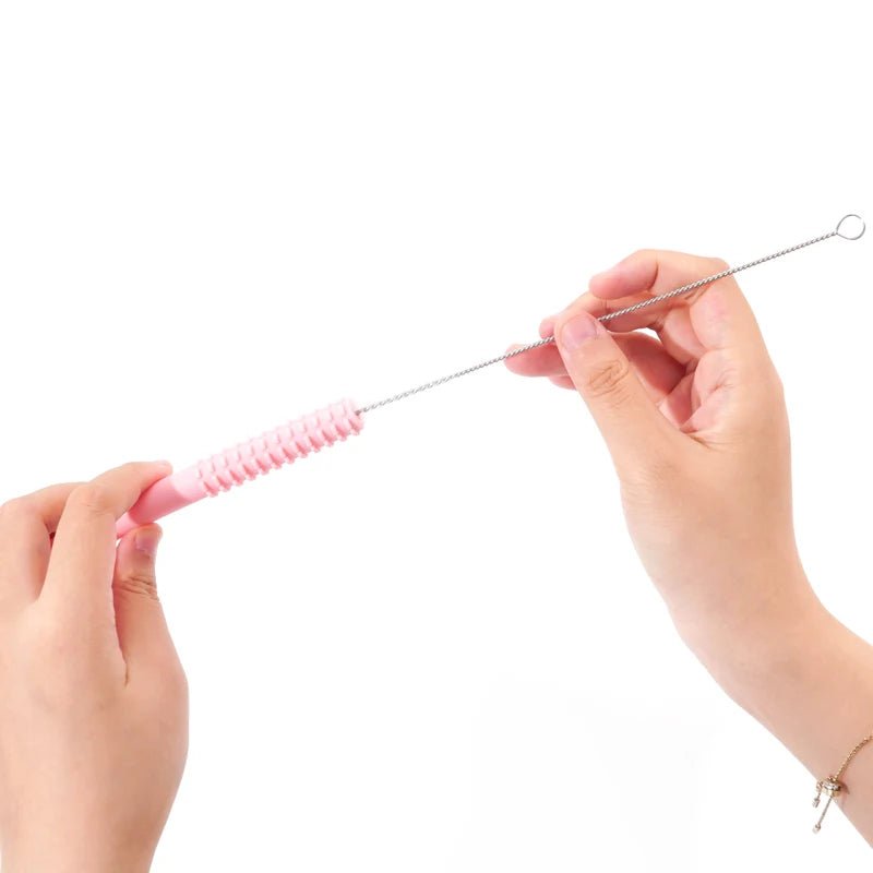 Anneau dentition bébé | Paille de dentition™ - Bébé Chérie