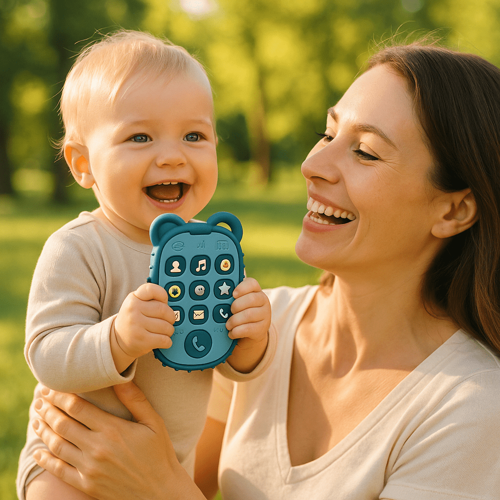 anneau dentition bébé portable maman