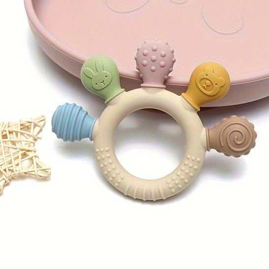 Anneau dentition bébé premier gouvernail assiette
