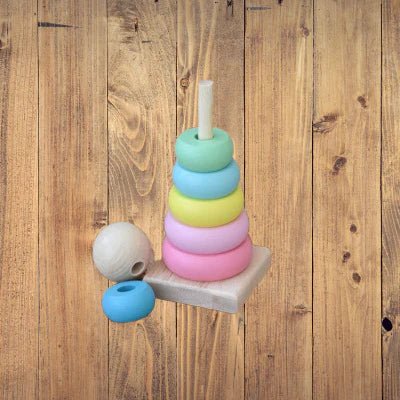 Jouet en Bois - WoodenToys™ - Tour Macaron - Bébé Chérie