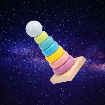 Jouet en Bois - WoodenToys™ - Tour Macaron - Bébé Chérie