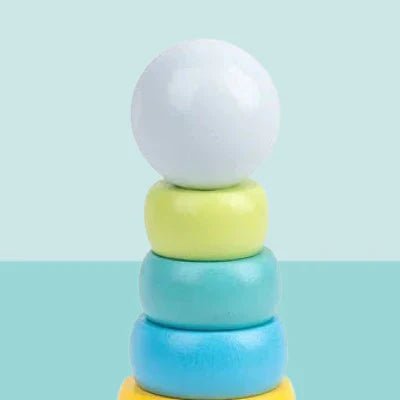 Jouet en Bois - WoodenToys™ - Tour Macaron - Bébé Chérie