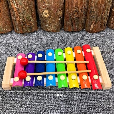 Jouet en Bois - WoodenToys™ - Xylophone - Bébé Chérie