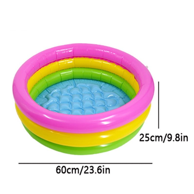 Piscine à balle Arc en ciel dimensions 60 cm