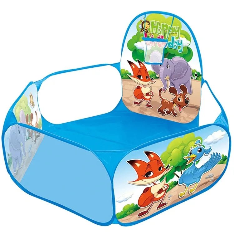 Piscine à balle bébé Éléphants piscine bleu
