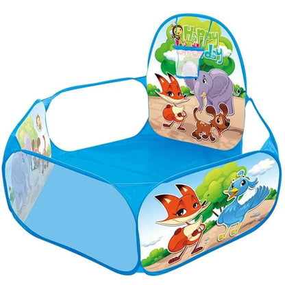 Piscine à balle bébé Éléphants piscine bleu