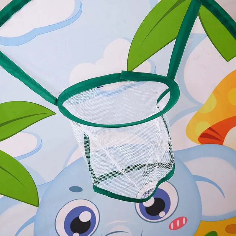 Piscine à balle bébé Éléphants vu du panier