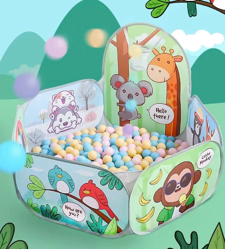 Piscine a balle bebe Girafe Koala univers