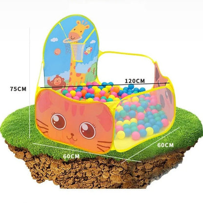 Piscine a balle Girafe dimensions
