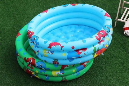 Piscine a balle pour bébé Baleine présentation