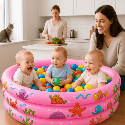 Piscine à balle pour bébé fond marin fête enfants