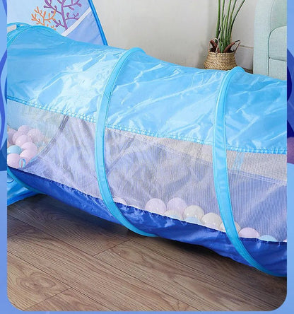 Piscine a balle pour bebe | Tunnel ludique™ - Bébé Chérie