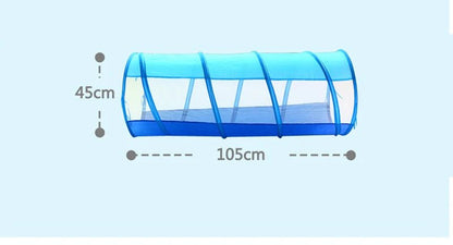 Piscine a balle pour bebe | Tunnel ludique™ - Bébé Chérie