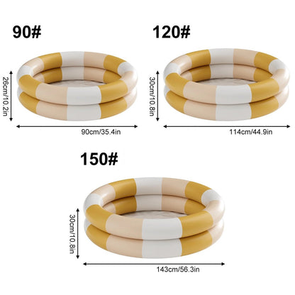 Piscine a balle Rayures vintage dimensions