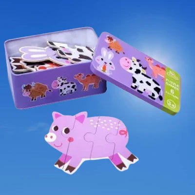 Puzzle Montessori - BabyPuzzle™ - Bétail - Bébé Chérie