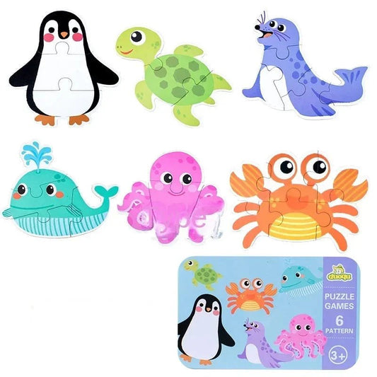 Puzzle Montessori - BabyPuzzle™ - Océan - Bébé Chérie