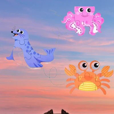 Puzzle Montessori - BabyPuzzle™ - Océan - Bébé Chérie