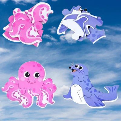 Puzzle Montessori - BabyPuzzle™ - Océan - Bébé Chérie