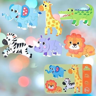 Puzzle Montessori - BabyPuzzle™ - Sauvage - Bébé Chérie
