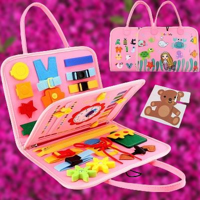 Tableau d'Activité Montessori - MontessoriBoard™ - Sirène - Bébé Chérie