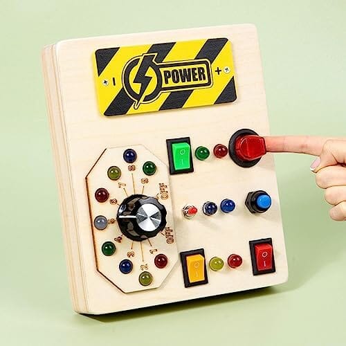 Tableau Montessori - BusyBoardCircuit™ - Bande - Bébé Chérie