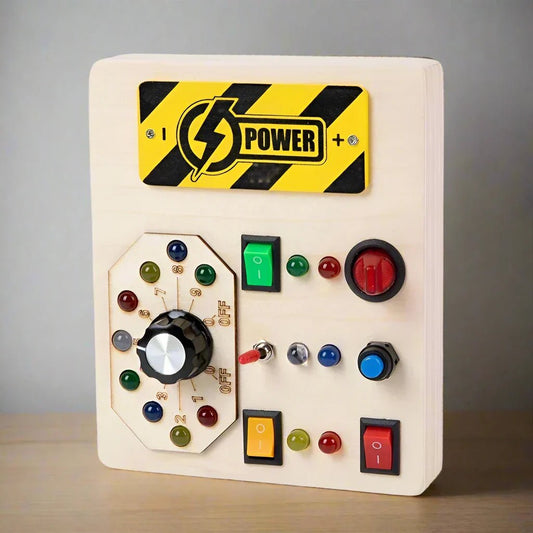 Tableau Montessori - BusyBoardCircuit™ - Bande - Bébé Chérie