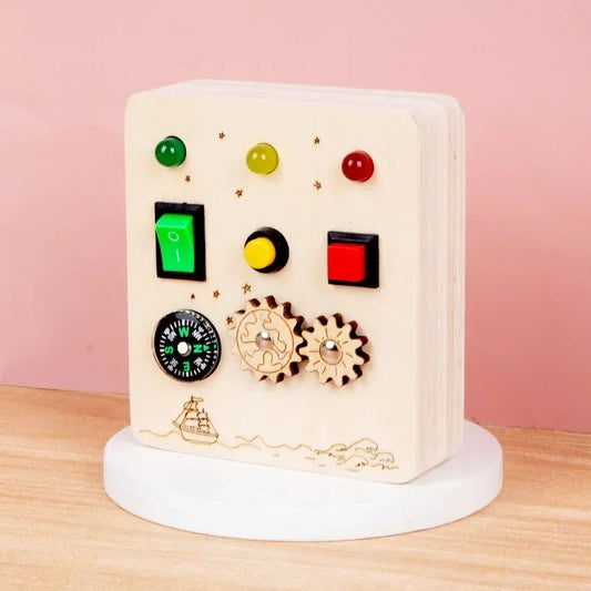 Tableau Montessori - BusyBoardCircuit™ - Boussole - Bébé Chérie