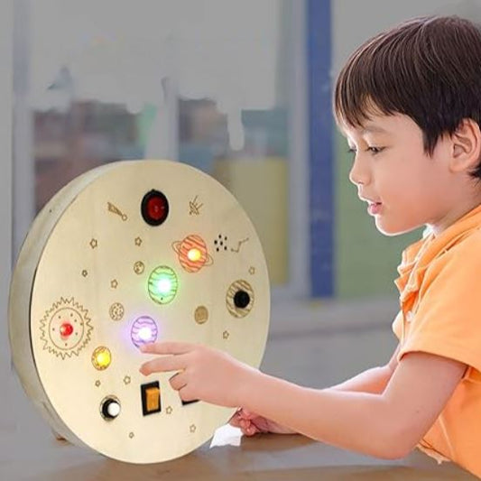 Tableau Montessori - BusyBoardCircuit™ - Firmament - Bébé Chérie